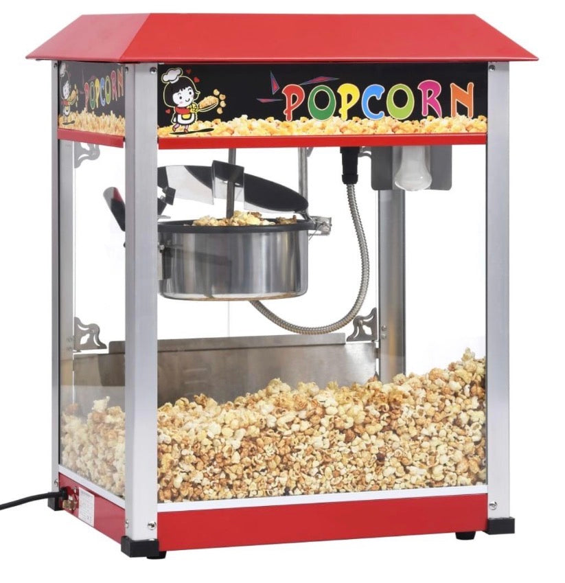 Popcornmaskine – STOR (udlejning pr. døgn)