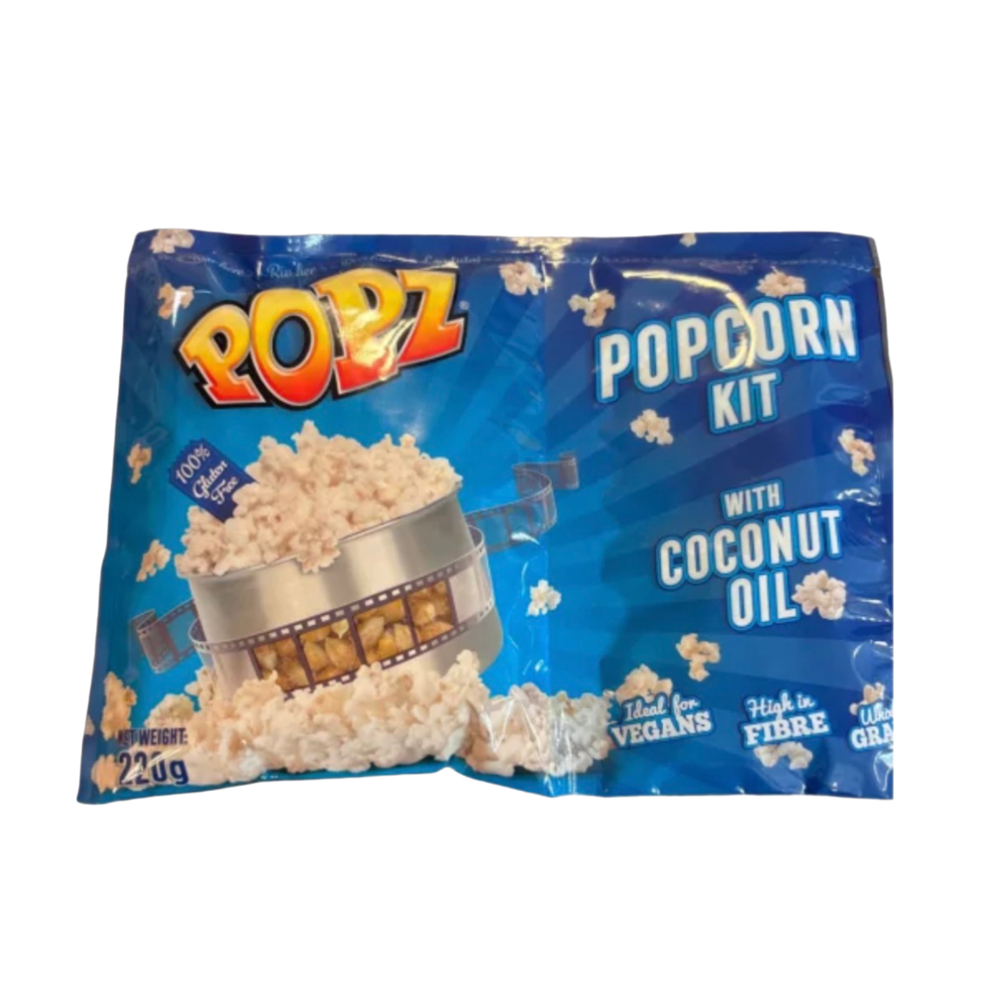 Popcorn Kit – 1 Portion (majs + olie)